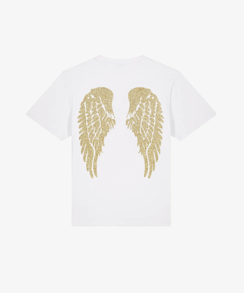 Angel Blanc/Doré - Tee shirt